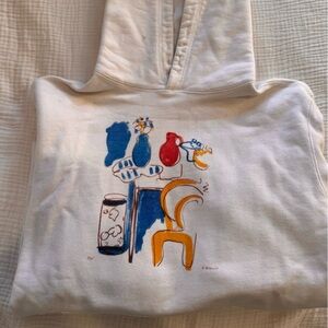 Aime Leon Dore White Hoodie